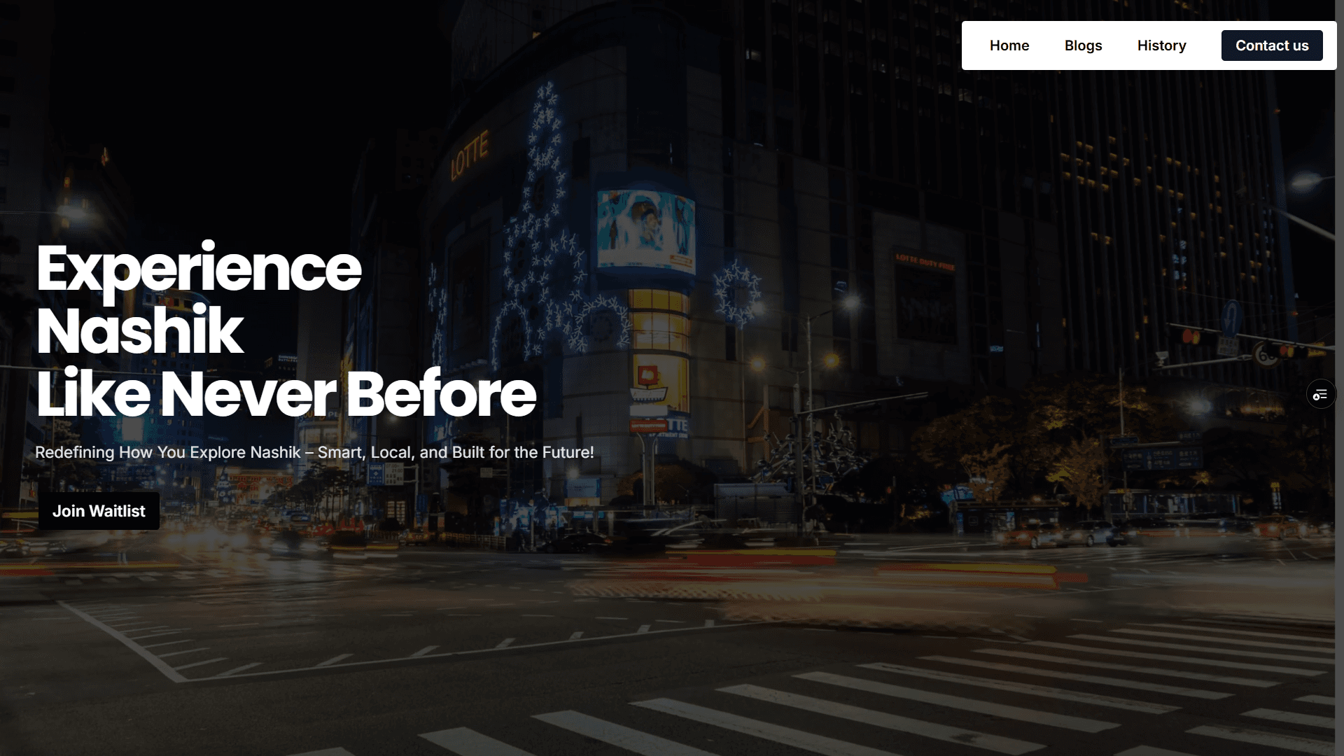 MyNashik project screenshot